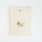 Dachshund LH Cream Halloween T-shirt