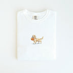 Dachshund LH Cream Halloween T-shirt