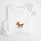 Dachshund Long Haired Halloween Sweatshirt