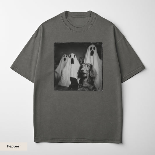 Dachshund Long Haired Ghost Shirt