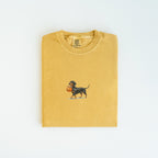 Dachshund SH Black and Tan Halloween T-shirt