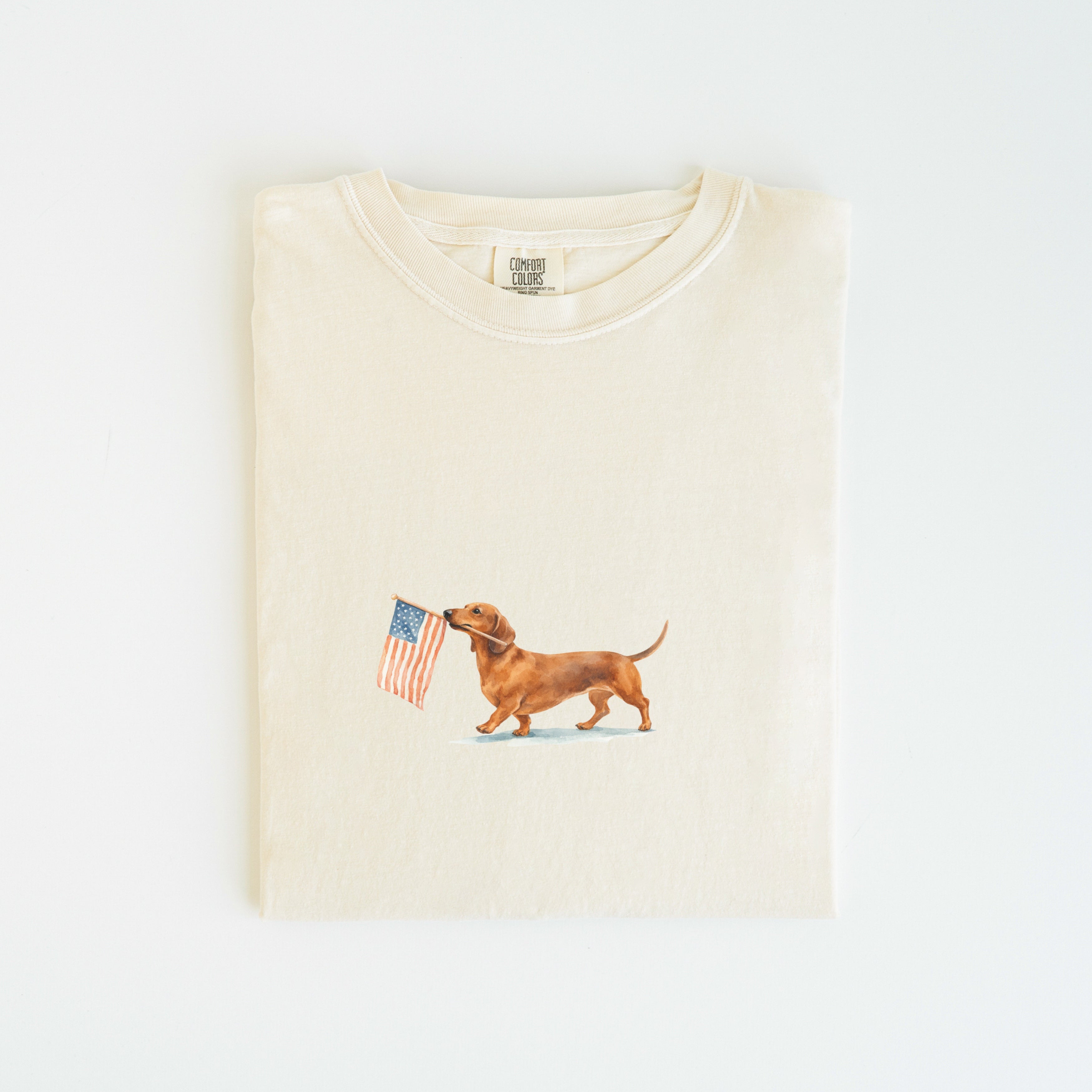 Dachshund Shorthaired USA T-shirt