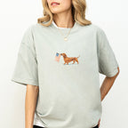 Dachshund Shorthaired USA T-shirt