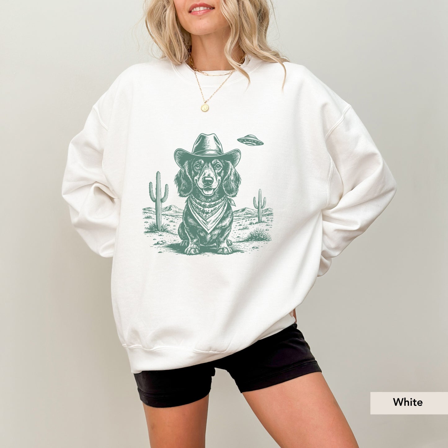 Dachshund UFO Sweatshirt