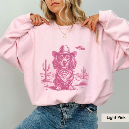Dachshund UFO Sweatshirt