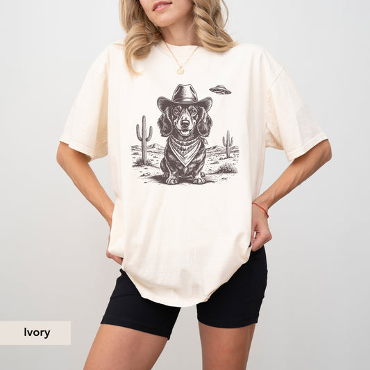 Dachshund UFO shirt