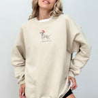 Dalmatian black spotted Christmas Sweatshirt