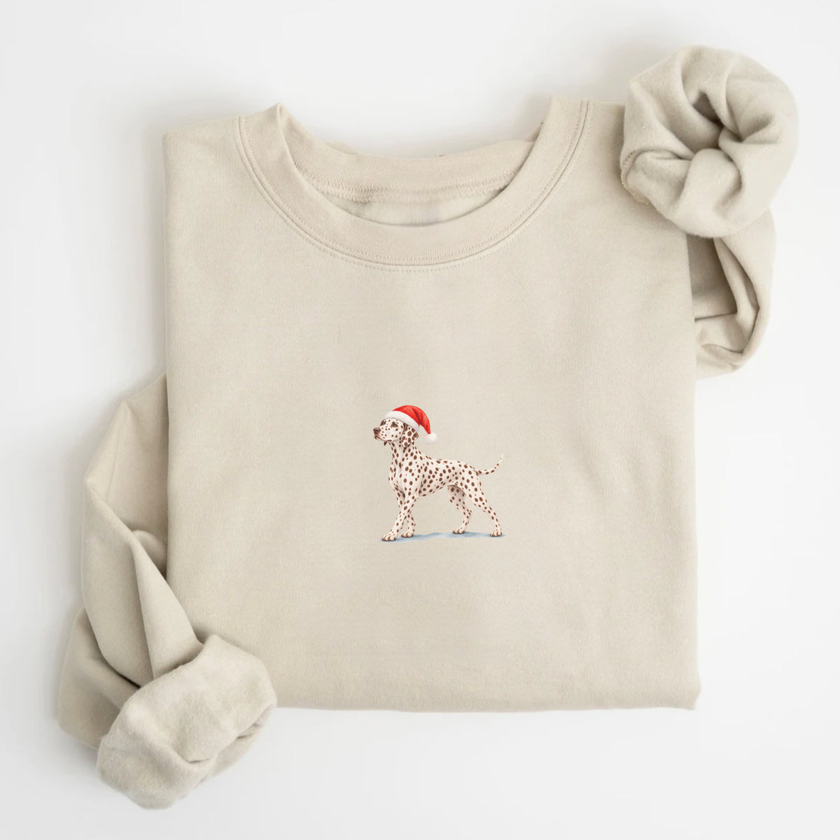 Dalmatian liver spotted  Christmas Sweatshirt