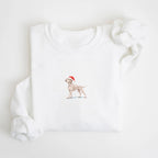 Dalmatian liver spotted  Christmas Sweatshirt
