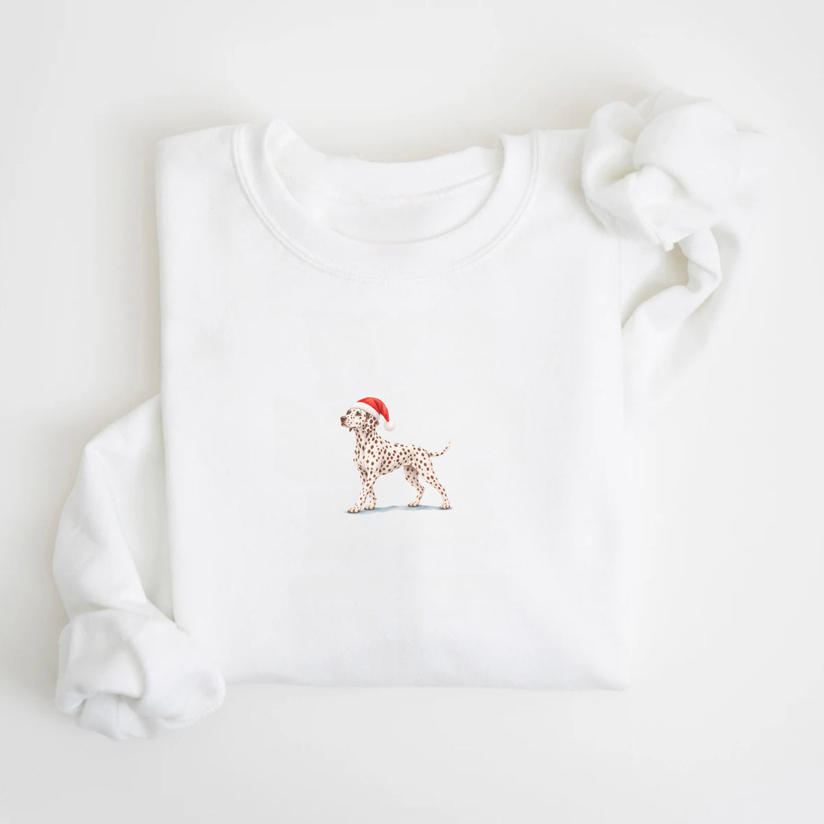 Dalmatian liver spotted  Christmas Sweatshirt