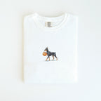 Doberman Cropped Ears Halloween T-shirt
