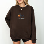 Doberman Cropped Ears Halloween Sweatshirt