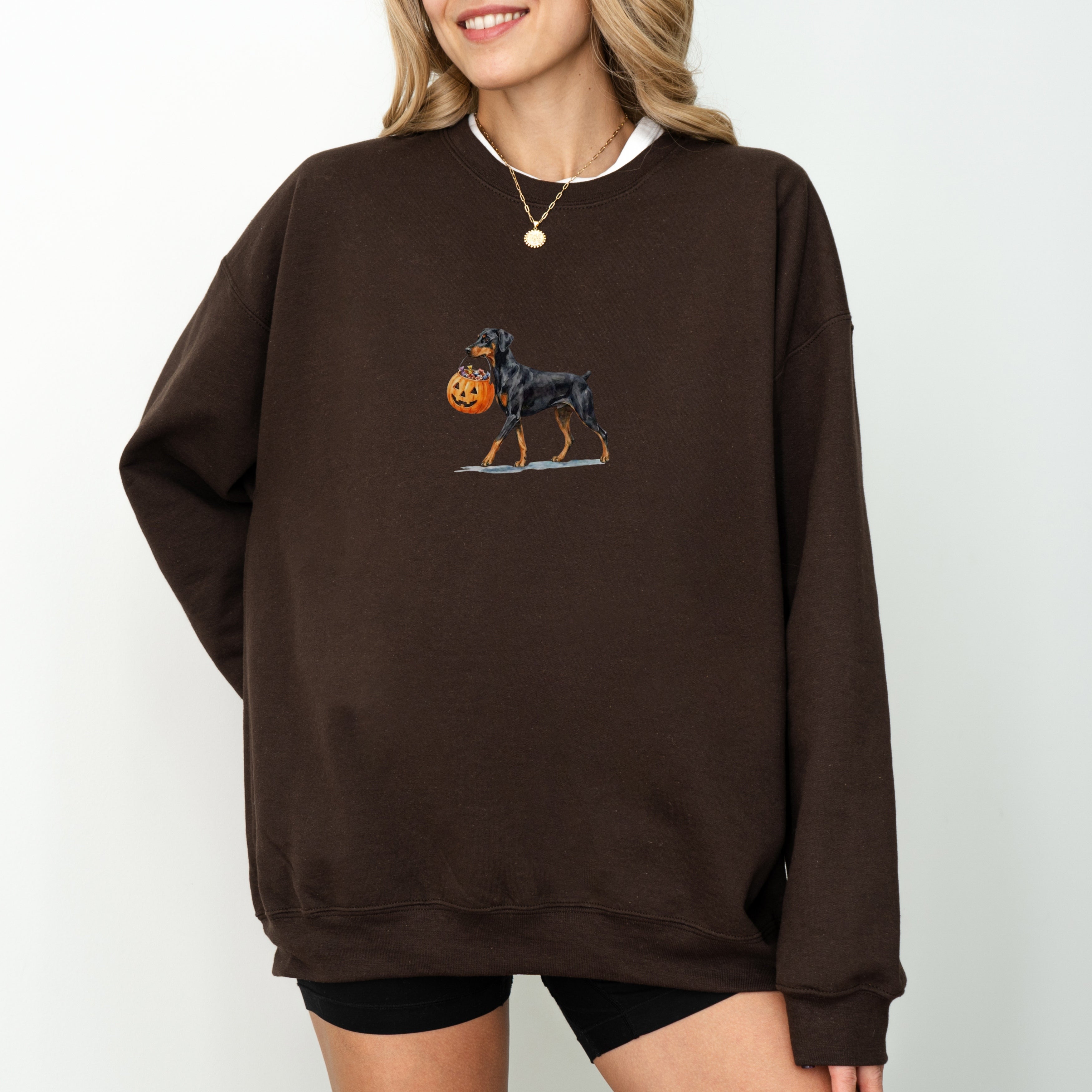Doberman Halloween Sweatshirt