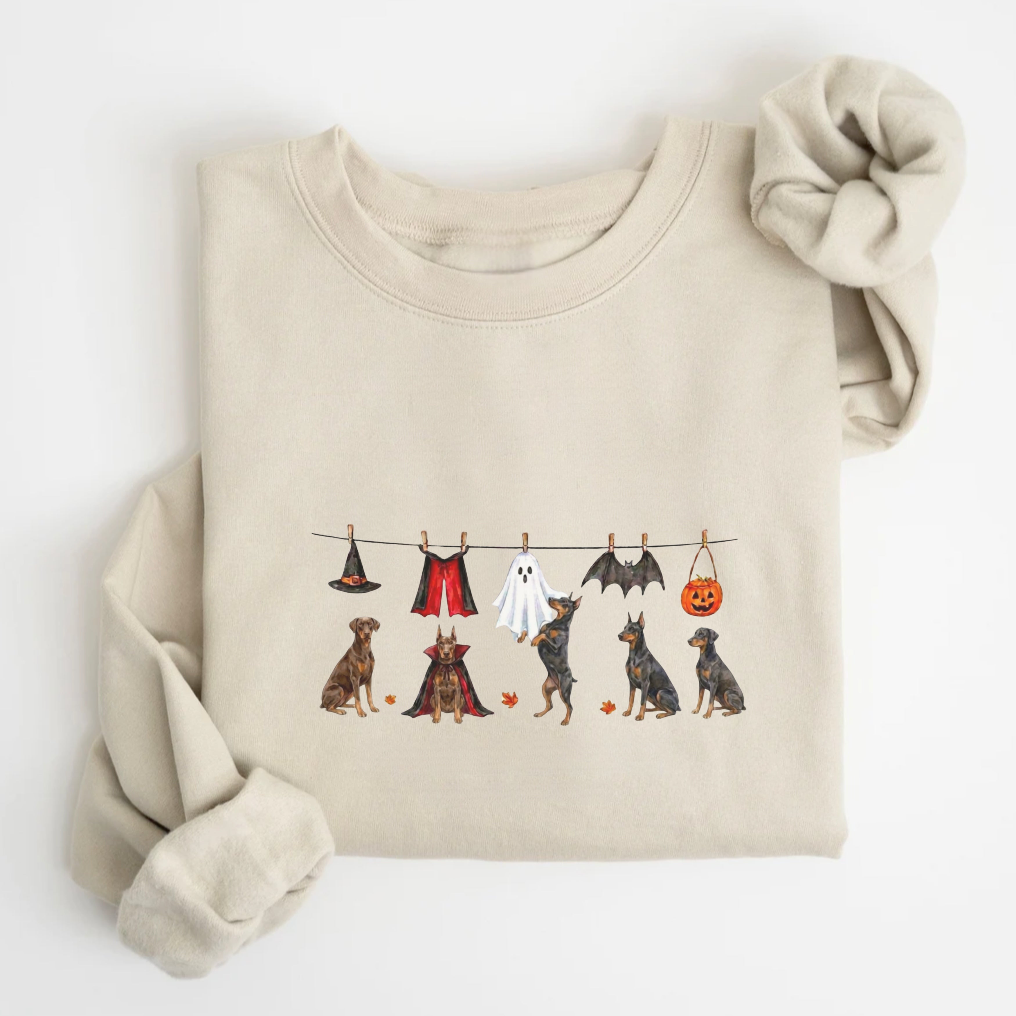Doberman Halloween Sweatshirt