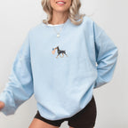 Doberman US Flag Sweatshirt