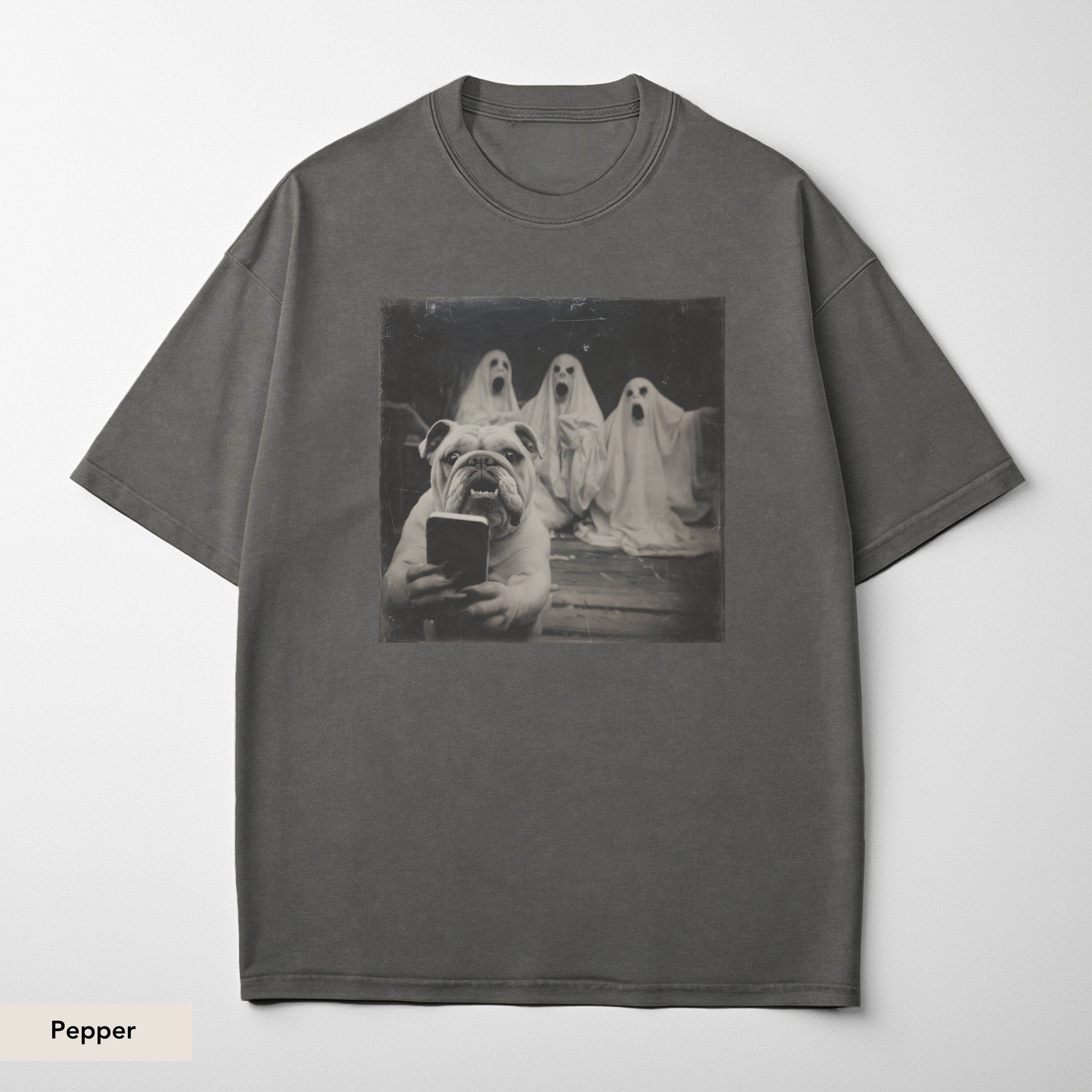 English Bulldog Ghost Shirt