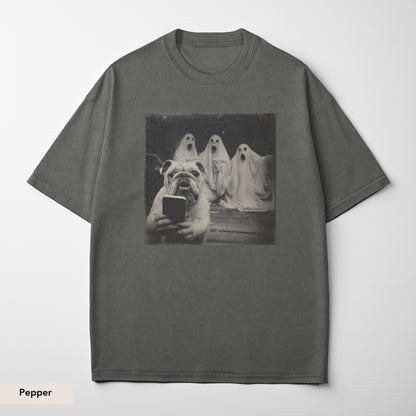 English Bulldog Ghost Shirt
