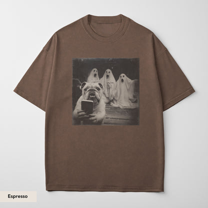 English Bulldog Ghost Shirt