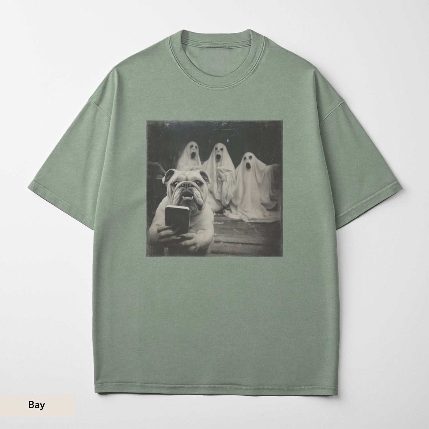 English Bulldog Ghost Shirt