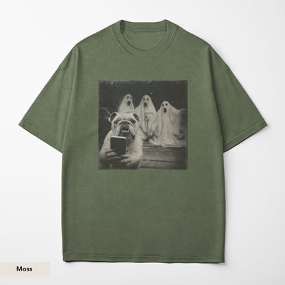 English Bulldog Ghost Shirt