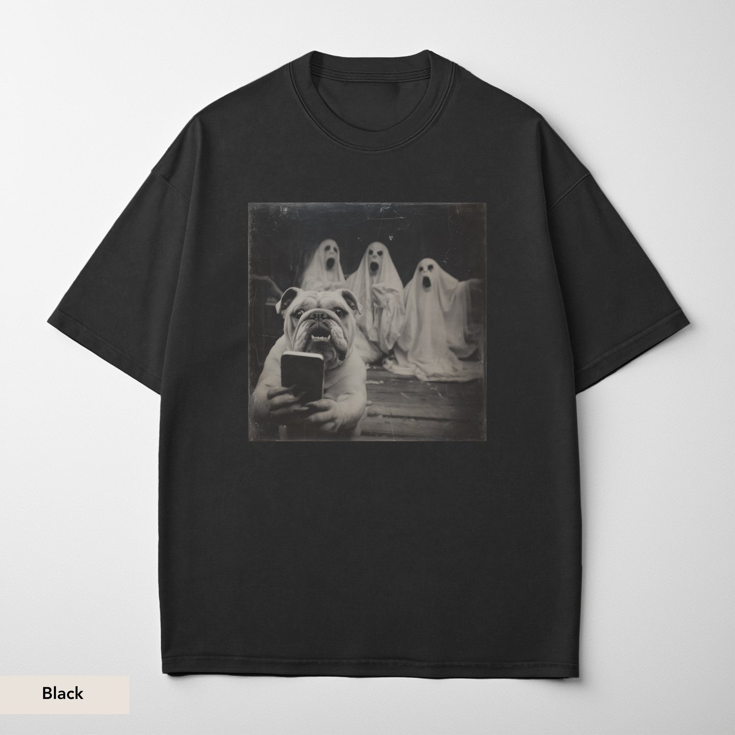 English Bulldog Ghost Shirt