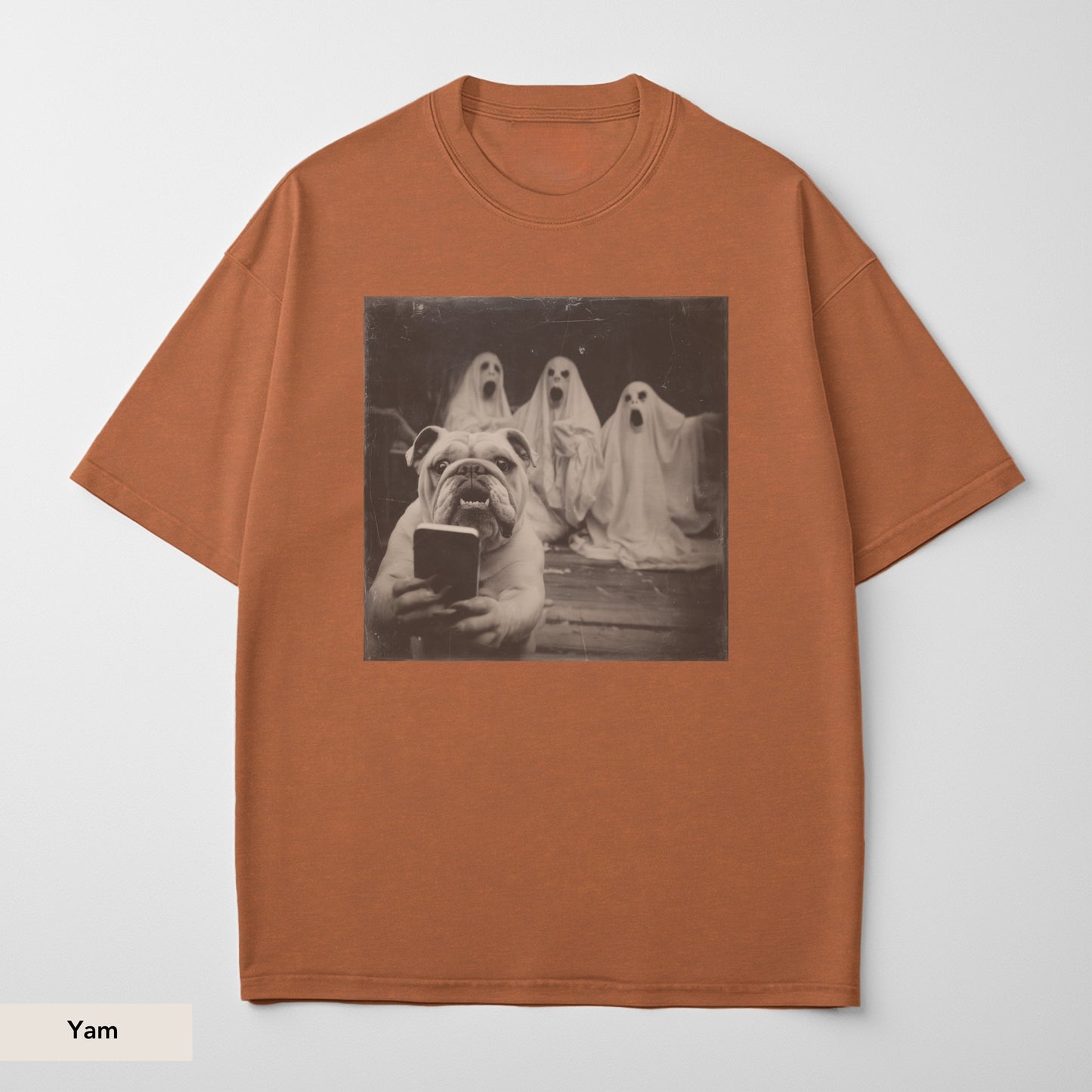 English Bulldog Ghost Shirt