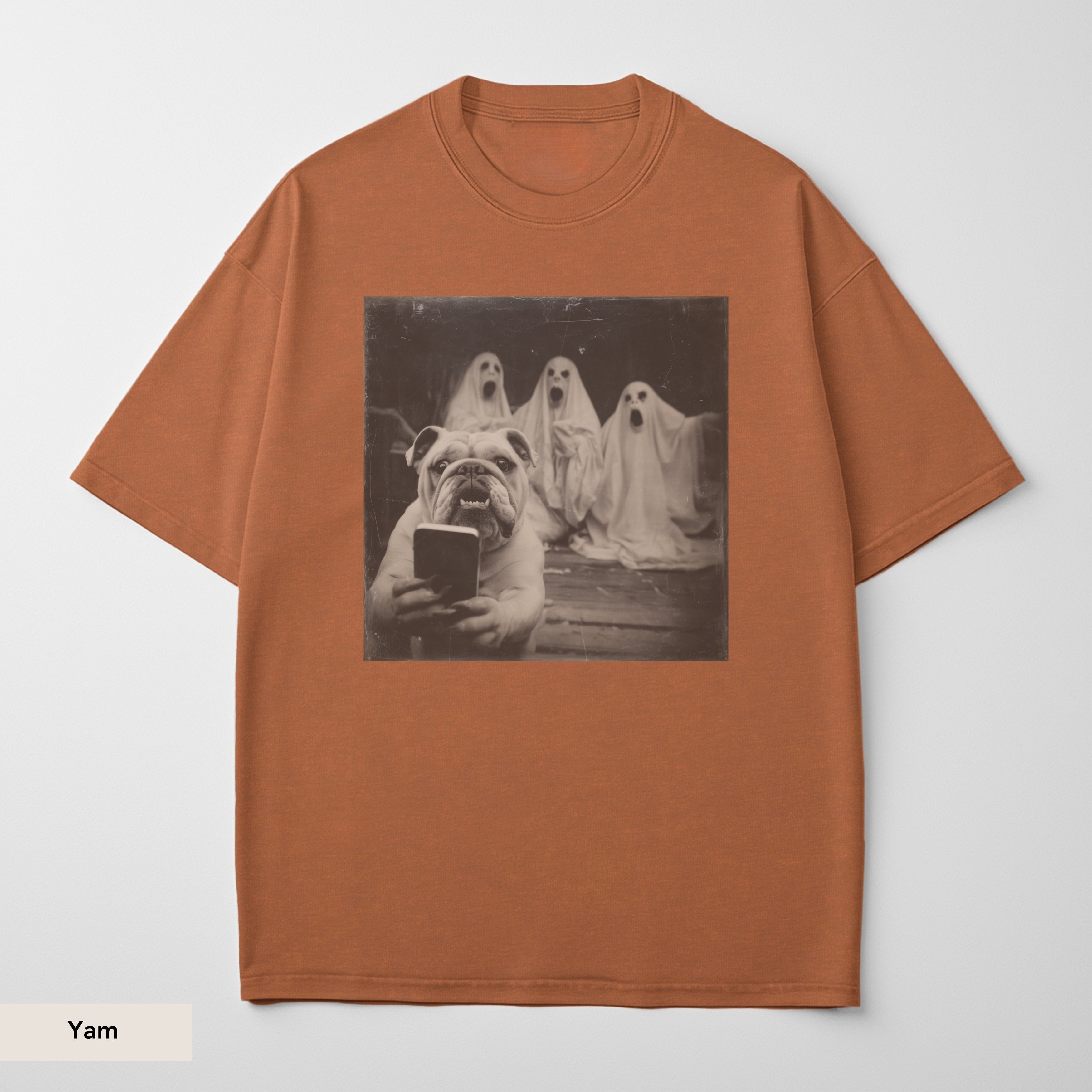 English Bulldog Ghost Shirt