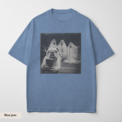 English Bulldog Ghost Shirt