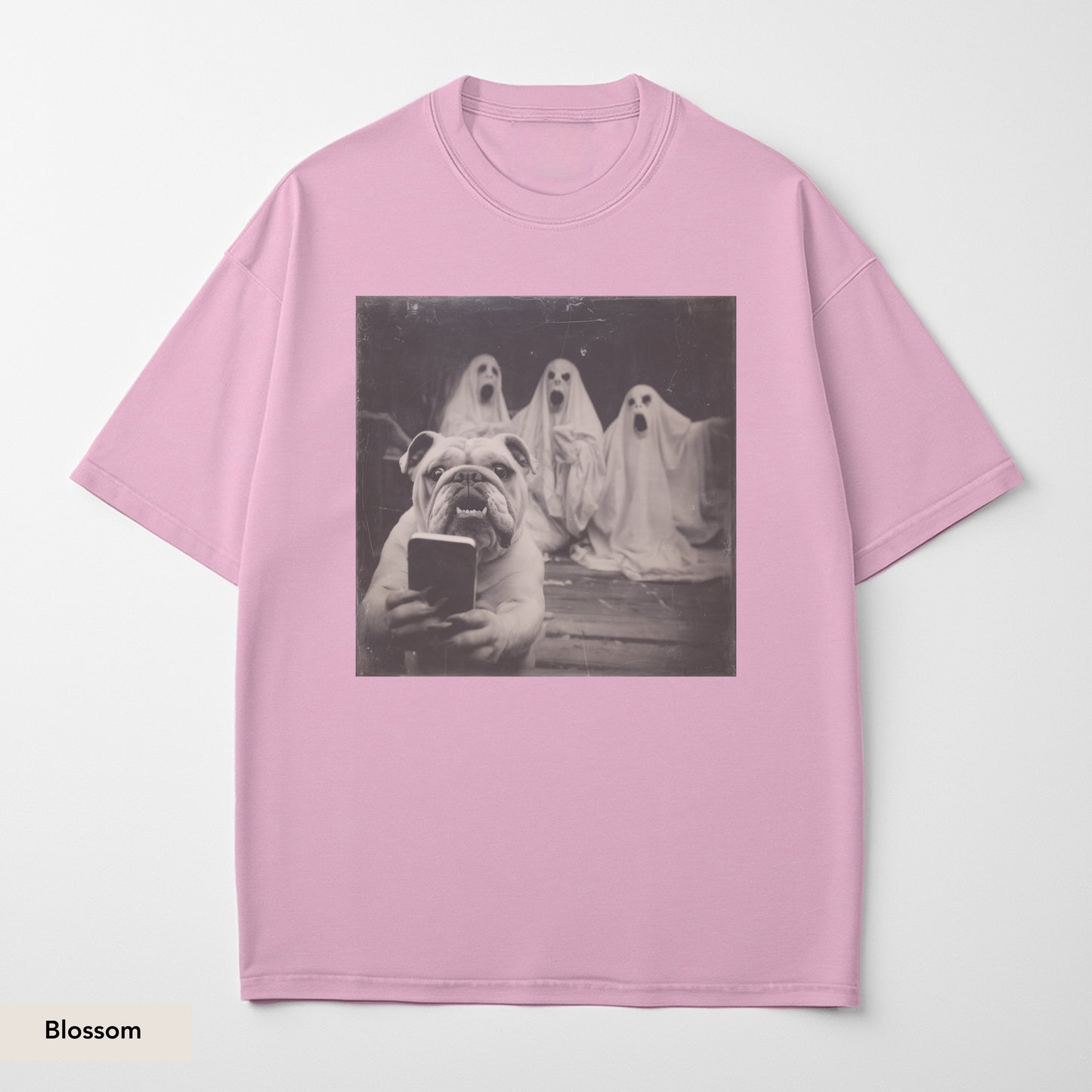 English Bulldog Ghost Shirt