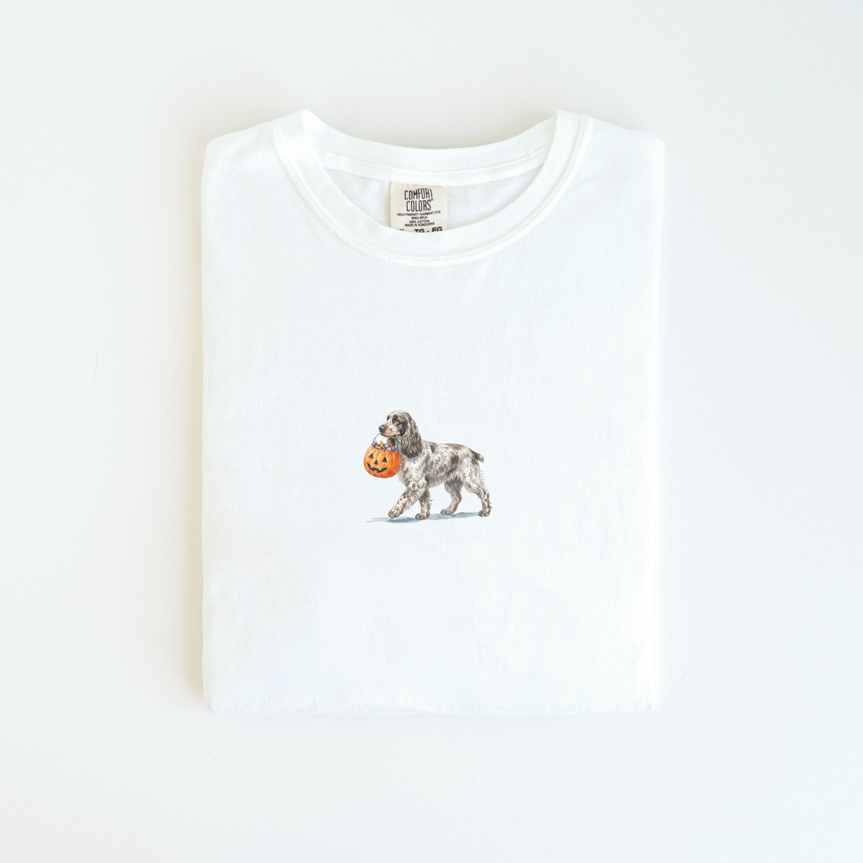 English Cocker Spaniel Halloween T-shirt