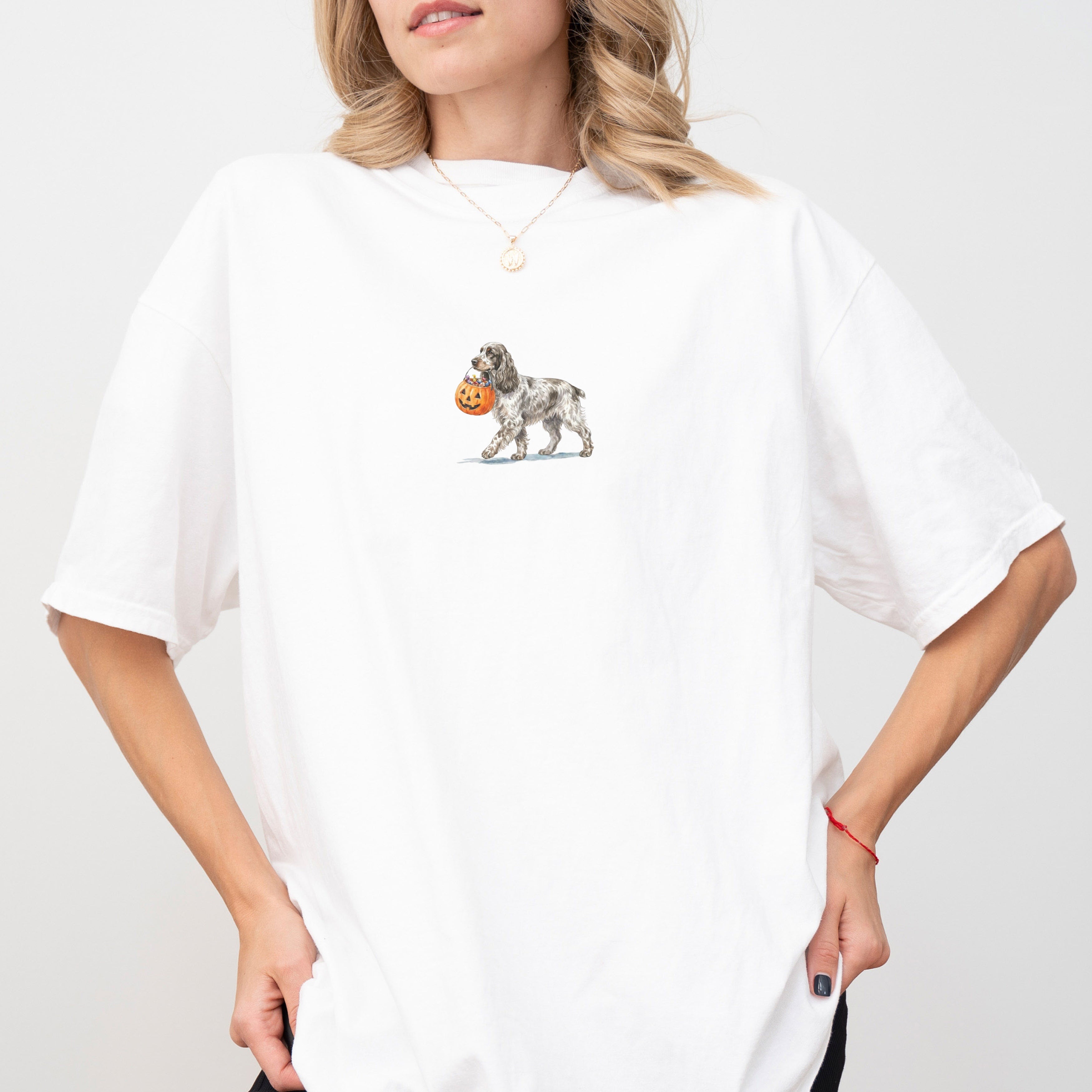English Cocker Spaniel Halloween T-shirt