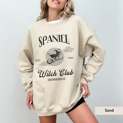 English Springer Spaniel Witch Club Sweatshirt