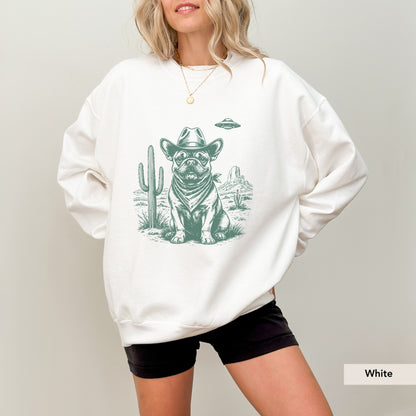 French Bulldog UFO Sweatshirt