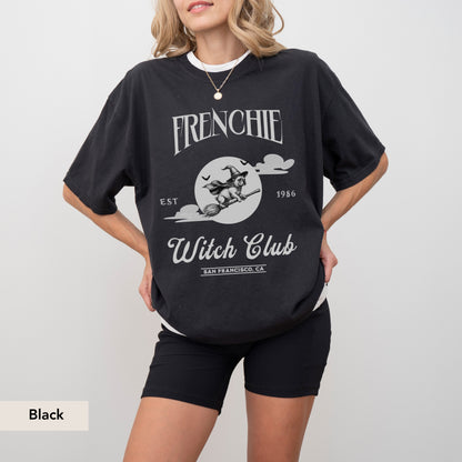 French Bulldog Witch Club Shirt