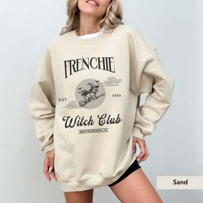 French Bulldog Witch Club Sweatshirt