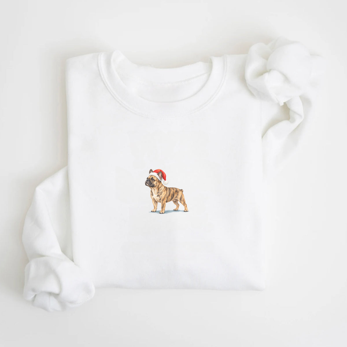 French bulldog brindle  Christmas Sweatshirt