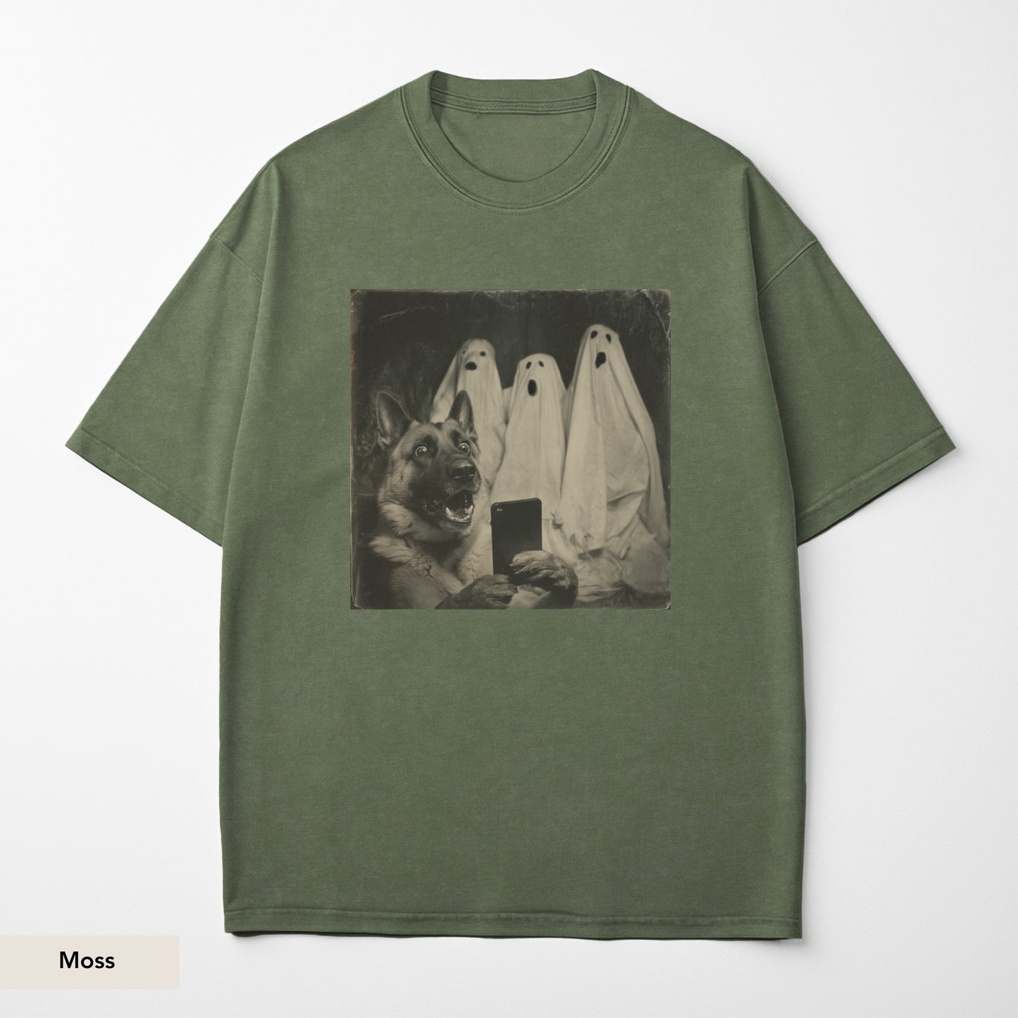 German Shepherd Ghost Shirt