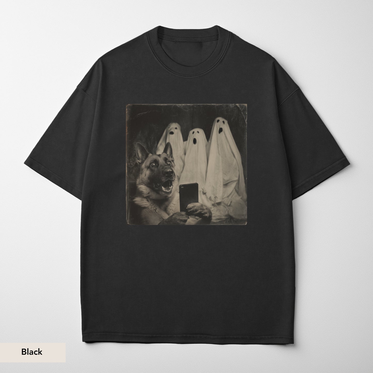 German Shepherd Ghost Shirt