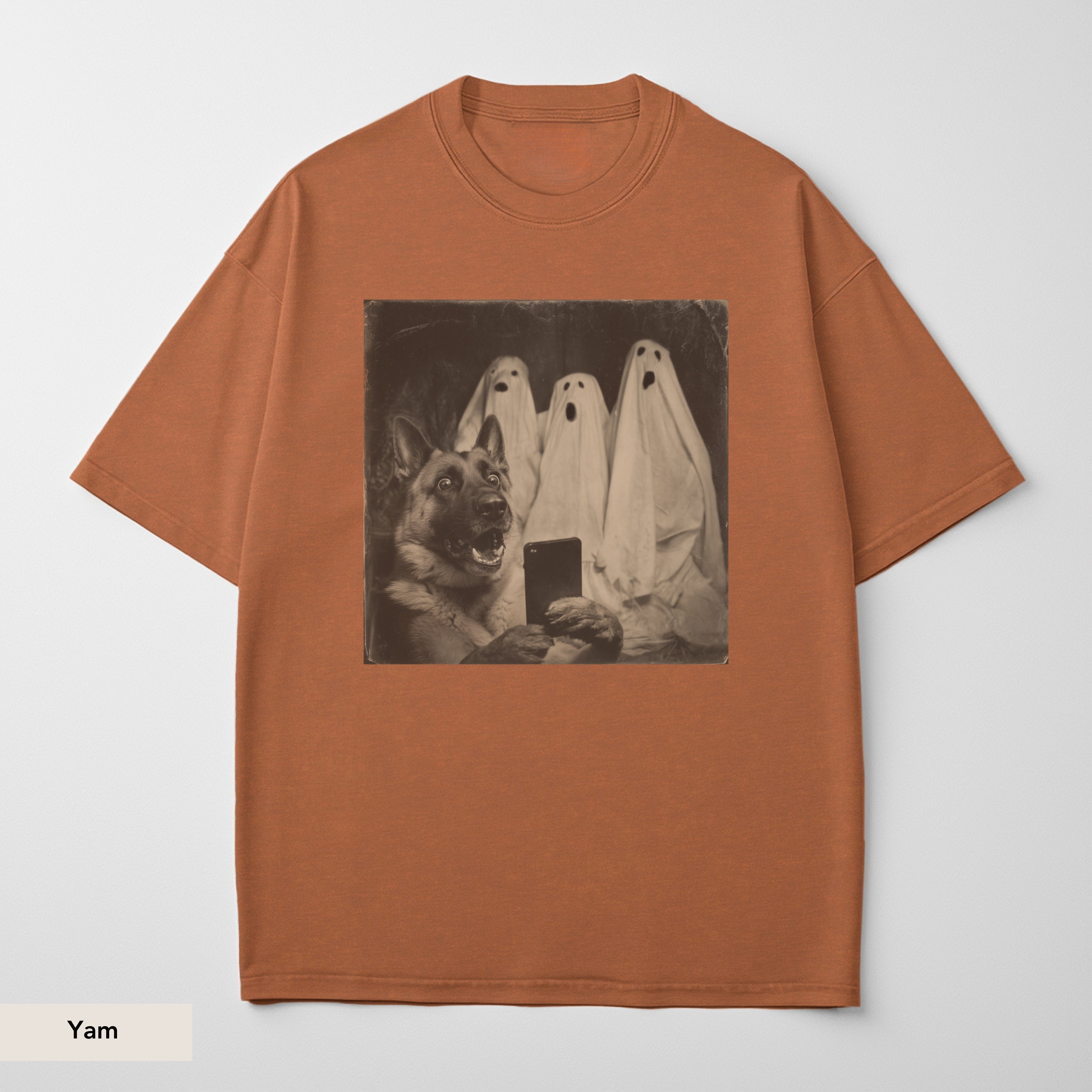 German Shepherd Ghost Shirt