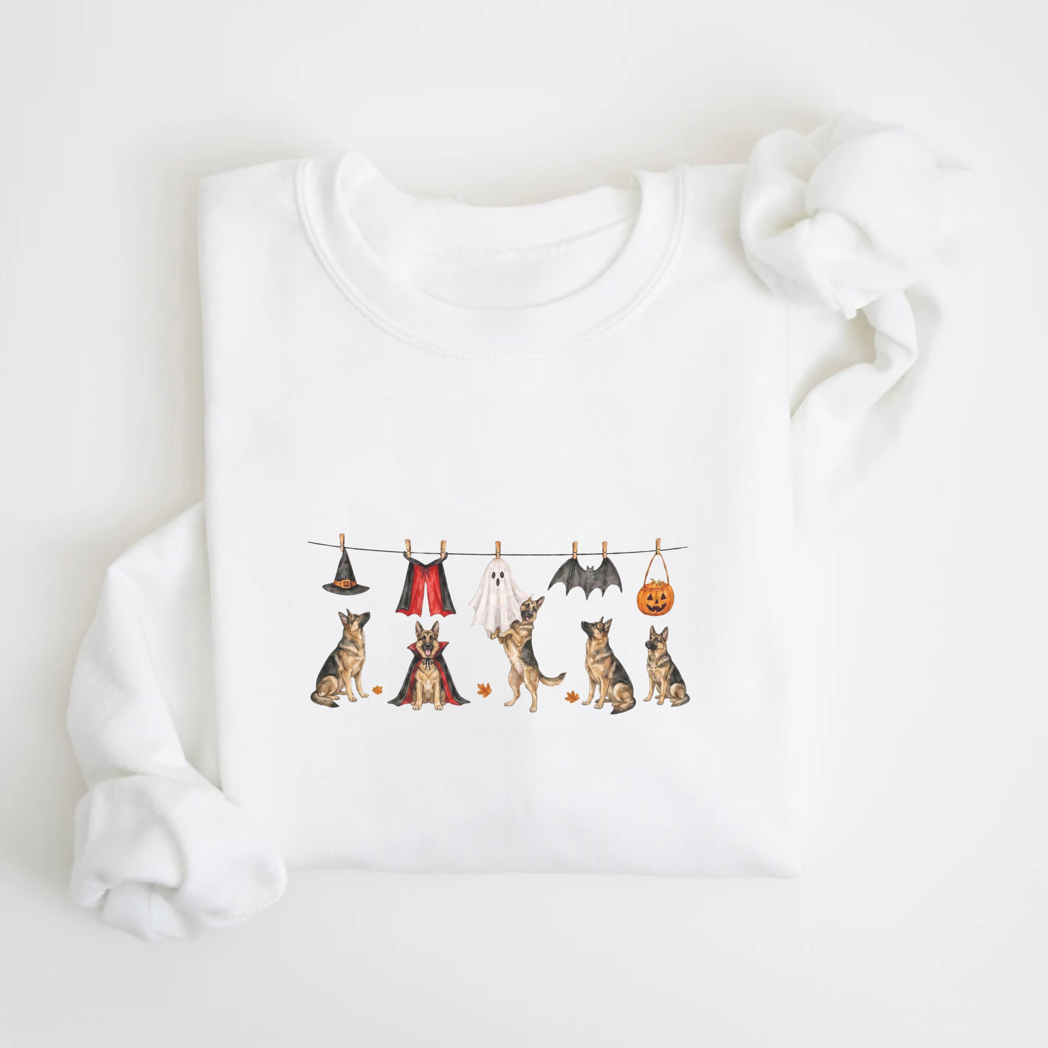 German Shepherd Halloween Sweatshirt