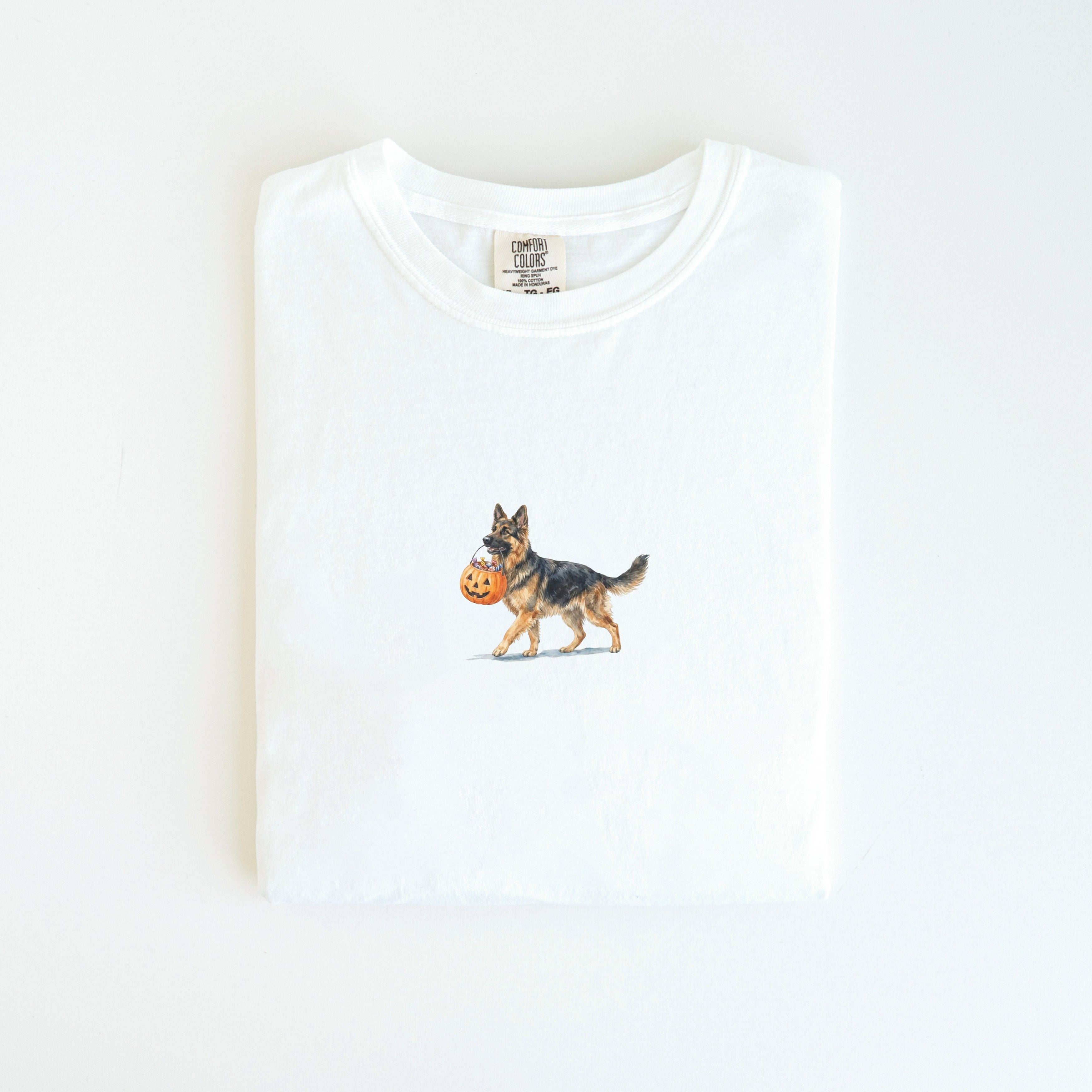 German Shepherd Halloween T-shirt