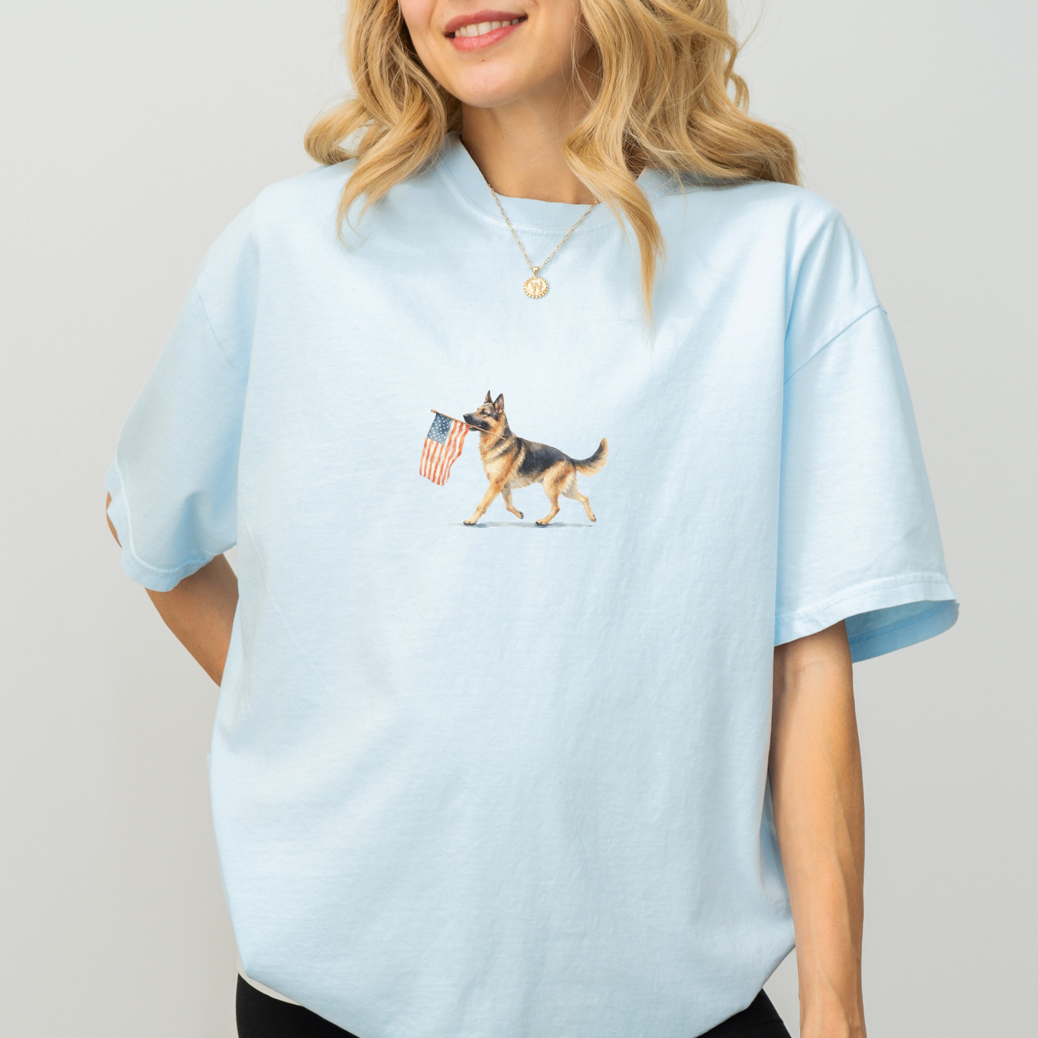 German Shepherd USA T-shirt