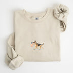 German Shepherd US Flag Sweatshirt