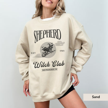 German Shepherd Witch Club Sweatshirt