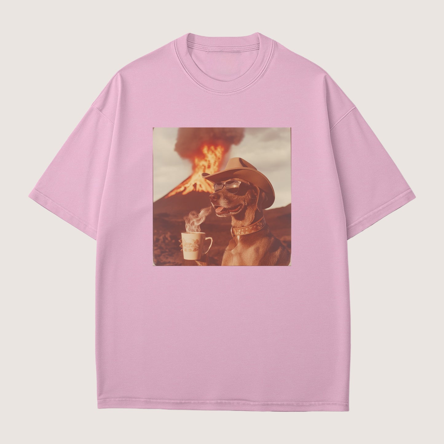 German Shorthaired Pointer Dog Volcano Shirt