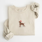 German shorthaired pointer liver Christmas Sweatshirt