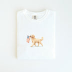 GoldenDoodle Apricot  USA T-shirt