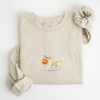 Golden Retriever Cream Halloween Sweatshirt
