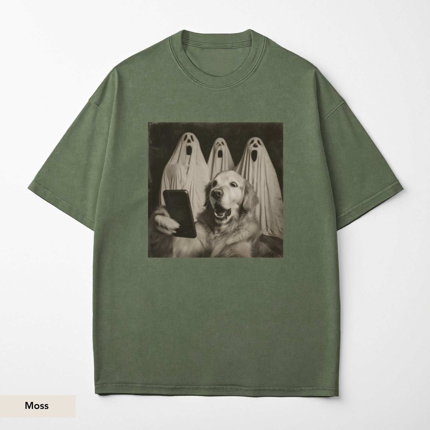 Golden Retriever Ghost Shirt