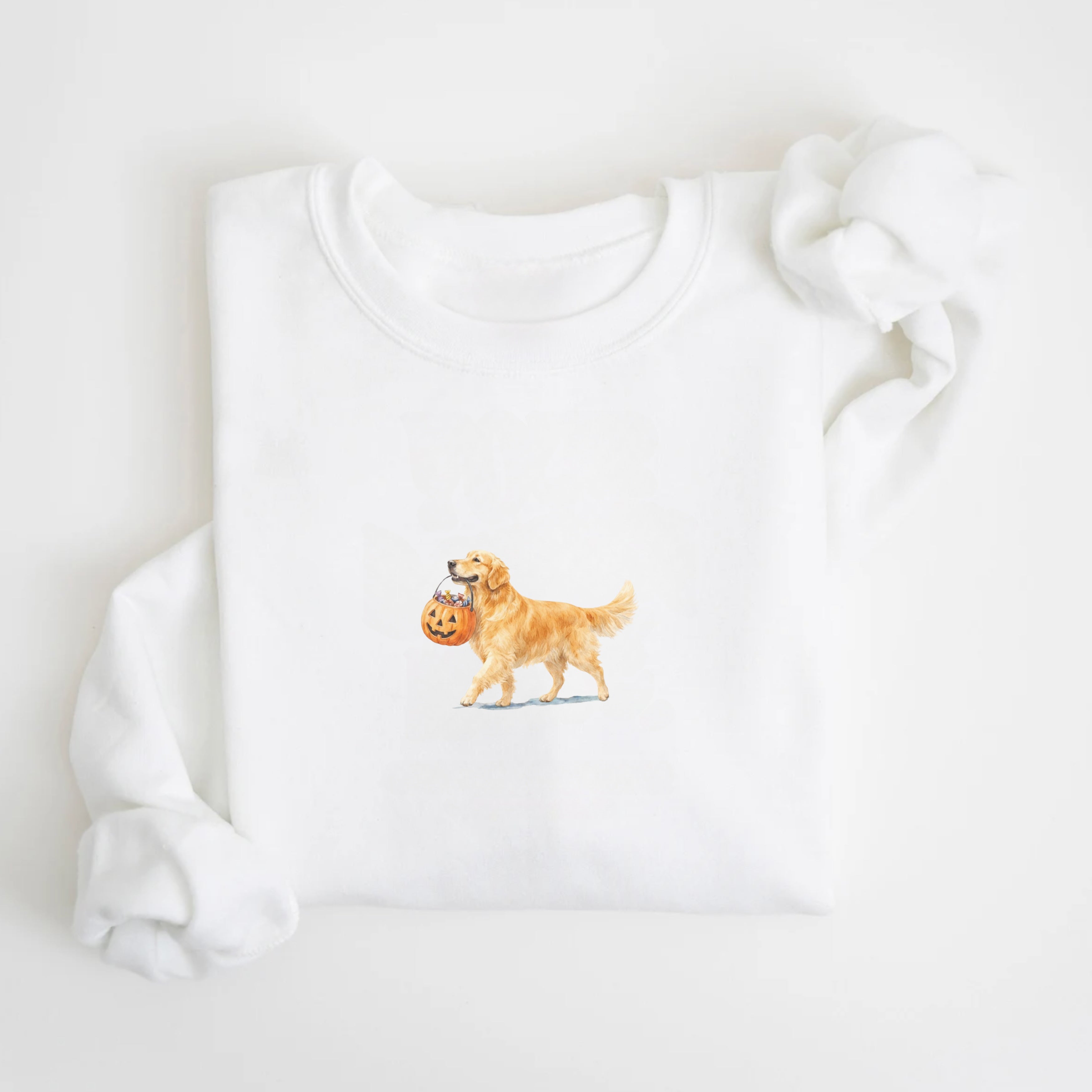Golden Retriever Halloween Sweatshirt
